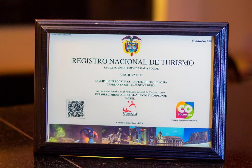 Hotel Boutique Sofia Neiva  Zewnętrze zdjęcie